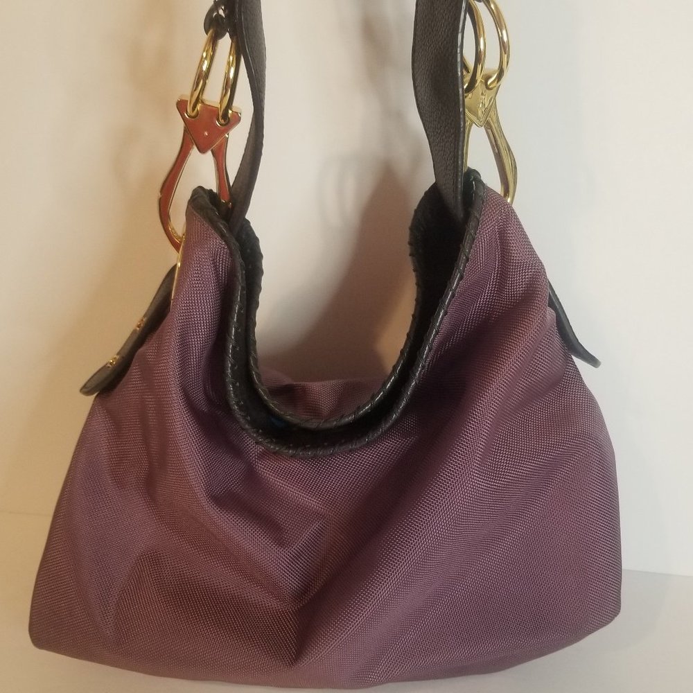 Jpk Paris 75 Large Nylon Shoulder Bag Purple